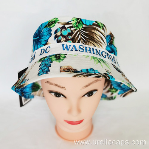 Cotton fisherman bucket cap